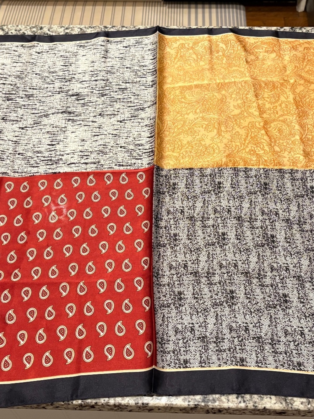 Scarf Multicolor New (Square) 27"